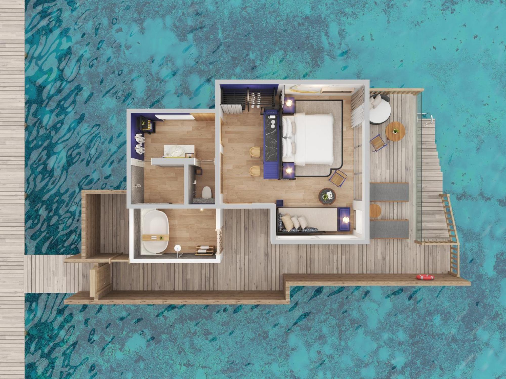 Avani Plus Fares Maldives Resort - 50 Percent Off On Seaplane Transfer For Minimum Stay Of 3 Nights And More For Stays Until 31 October 2025 Kendhoo 部屋 写真